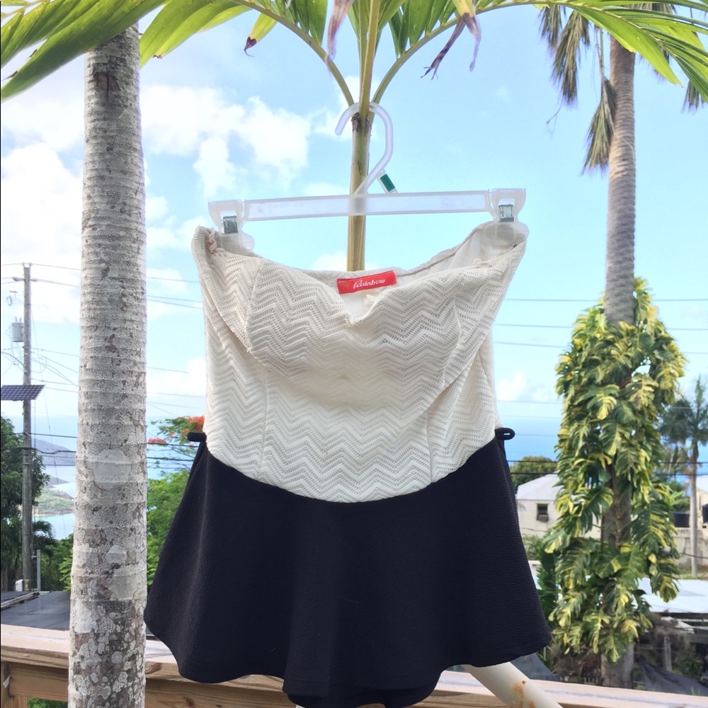 Strapless Dress Shirt
